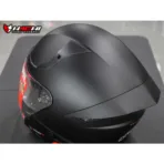 KYT TTR JET -  Plain Matt Black - Image 8