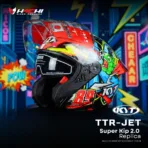 หมวกกันน็อคครึ่งใบ KYT TTR JET - Super Kip 2.0 Replica