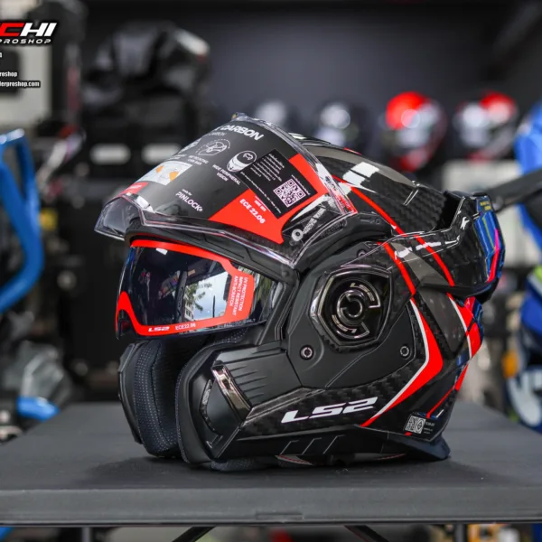 LS2 FF901 CARBON - Future II Red