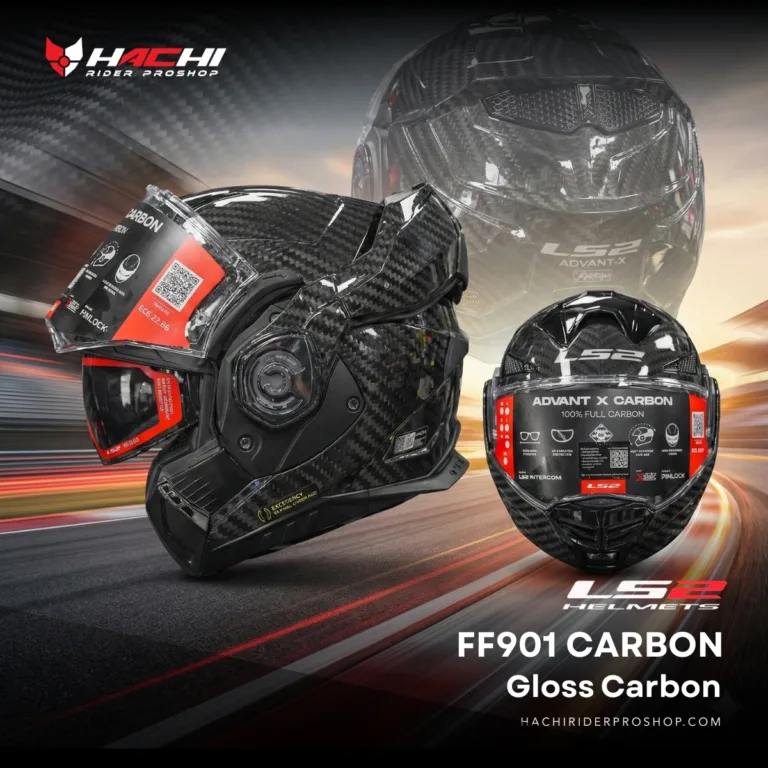 LS2 FF901 CARBON – Gloss Carbon