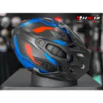 NEXX X.WED3 CARBON - Keyo Blue/Red Matt - Image 5