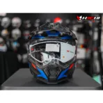 NEXX X.WED3 CARBON - Keyo Blue/Red Matt - Image 3