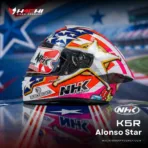 หมวกกันน็อคเต็มใบ NHK K5R - Alonso Star