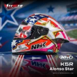 หมวกกันน็อคเต็มใบ NHK K5R - Alonso Star