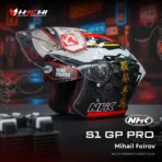 หมวกกันน็อคครึ่งใบ NHK S1 GP PRO - Mihail Folrov