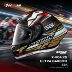 หมวกกันน็อคเต็มใบ NOLAN X-804 RS ULTRA CARBON - SBK