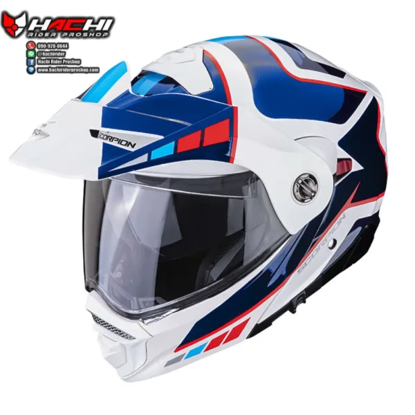 SCORPION ADX2 - Camino White/Blue/Red