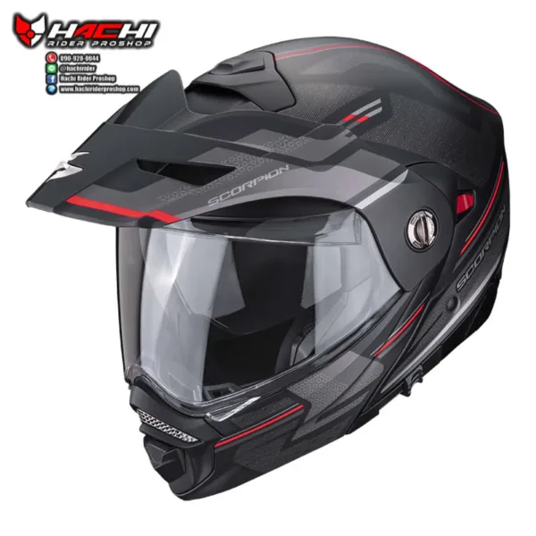 SCORPION ADX2 - Carrera Matt Black/Red