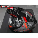 SCORPION ADX2 - Galane Silver/Black/Red - Image 5