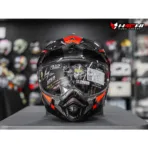 SCORPION ADX2 - Galane Silver/Black/Red - Image 4