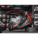 SCORPION ADX2 - Galane Silver/Black/Red - Image 7