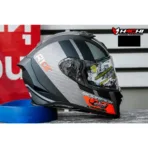 SCORPION EXO R1 AIR - Corpus Black/Orange - Image 3