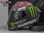 SCORPION EXO R1 AIR - Fabio Quartararo Monster Matt Red