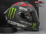 SCORPION EXO R1 AIR - Fabio Quartararo Monster Matt Red - Image 8