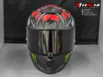 SCORPION EXO R1 AIR - Fabio Quartararo Monster Matt Red - Image 2