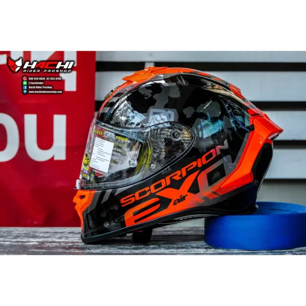 SCORPION EXO R1 AIR - Ogi Red