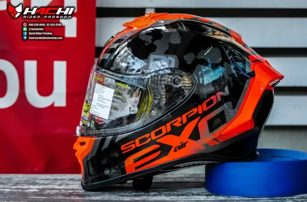 SCORPION EXO R1 AIR Ogi Red 1