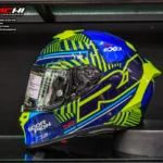 SCORPION EXO R1 AIR - Victory Blue/Neon Yellow