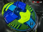 SCORPION EXO R1 AIR - Victory Blue/Neon Yellow - Image 3