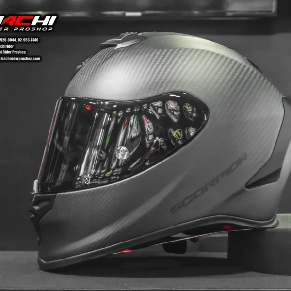 SCORPION EXO R1 CARBON AIR - Matte Black