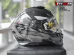 SCORPION EXO R1 EVO AIR - Final Dark Silver/Black/White - Image 7