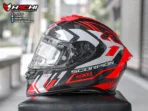 SCORPION EXO R1 EVO CARBON AIR - Supra Black/Red