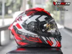 SCORPION EXO R1 EVO CARBON AIR - Supra Black/Red - Image 6