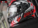 SCORPION EXO R1 EVO CARBON AIR - Supra Black/Red - Image 3