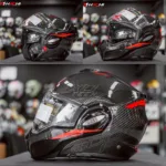 SCORPION EXO TECH EVO CARBON - Rover Black/Red