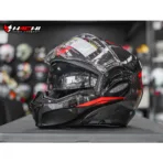 SCORPION EXO TECH EVO CARBON - Rover Black/Red - Image 3