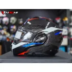 SCORPION EXO TECH EVO CARBON - Rover Black/Red/Blue - Image 5