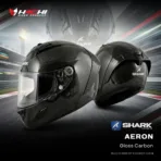 หมวกกันน็อคเต็มใบ SHARK AERON Gloss Carbon