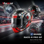 หมวกกันน็อคเต็มใบ SHARK RACE R PRO GP Zarco Winter Test