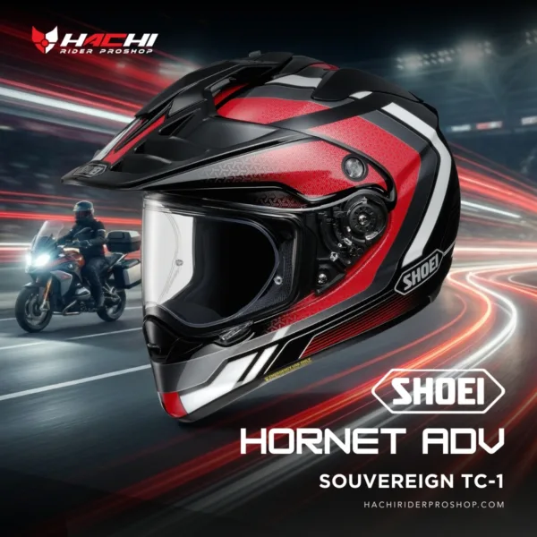 หมวกกันน็อคทัวร์ริ่ง SHOEI HORNET ADV SOUVEREIGN TC-1