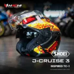 หมวกกันน็อคครึ่งใบ SHOEI J-CRUISE3 - Inspired TC-1