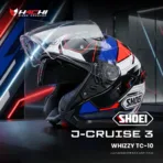 หมวกกันน็อคครึ่งใบ SHOEI J CRUISE3 Whizzy TC 10