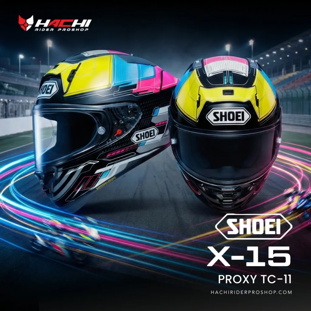 หมวกกันน็อคเต็มใบ SHOEI X-15 - Proxy TC-11