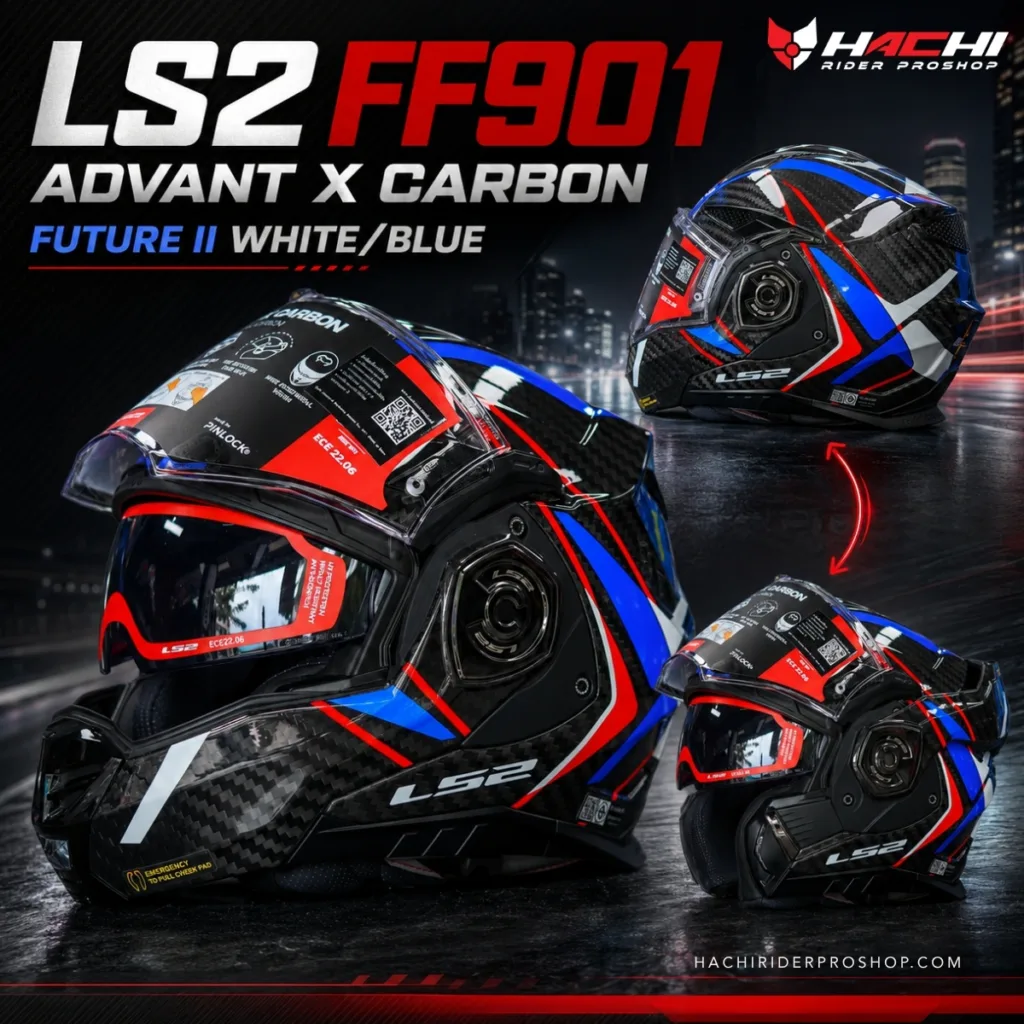 ls2 ff901 advant x carbon future ii white blue