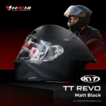 KYT TT REVO - Matt Black