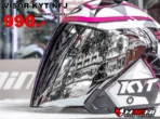ชิลด์หน้าหมวกกันน็อค KYT VISOR รุ่น NFJ , TTR JET - Image 5