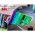 ชิลด์หน้าหมวกกันน็อค KYT VISOR รุ่น TT-COURSE - Image 4