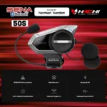 บลูทูธติดหมวกกันน็อค SENA BLUETOOTH - 50S SOUND BY Harman/Kardon