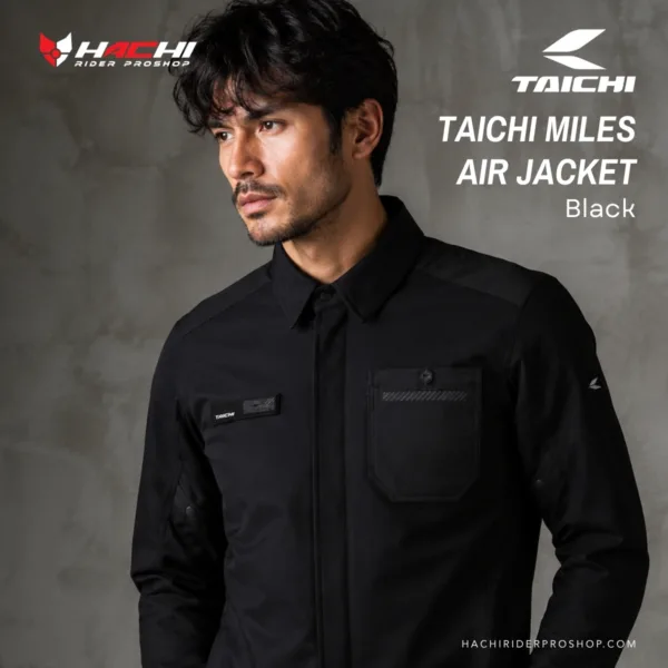 เสื้อการ์ด taichi miles air jacket black 1