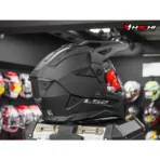 LS2 MX702 PIONEER II - Matt Black - Image 9