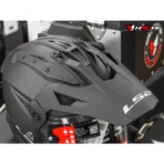 LS2 MX702 PIONEER II - Matt Black - Image 6