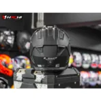 LS2 MX702 PIONEER II - Matt Black - Image 5