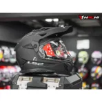 LS2 MX702 PIONEER II - Matt Black - Image 3