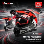 LS2 MX702 PIONEER II Rally RedWhite