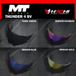 ชิลด์หน้าหมวกกันน็อค  MT VISOR รุ่น THUNDER 4 SV