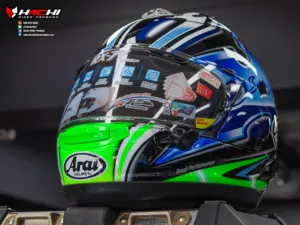ARAI RX-7V - Nakano Shuriken Green - Image 6